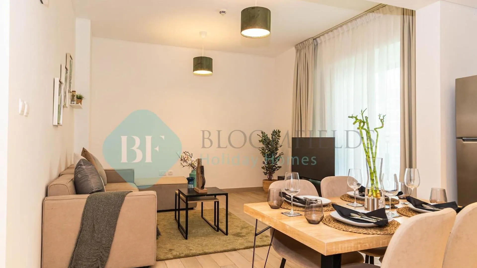 Апартаменты Bloomfields Stylish 1Br In Waters Edge Yas Island Абу-Даби